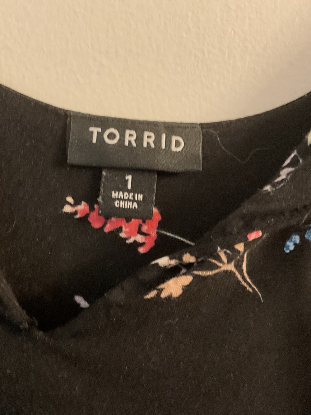 torrid Black Floral Tiered Maxi Dress - Picture 2 of 3